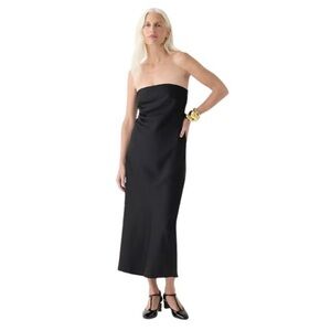 J. Crew Collection Strapless Gwyneth Slip Dress in Luster Charmeuse Size 6 NWT